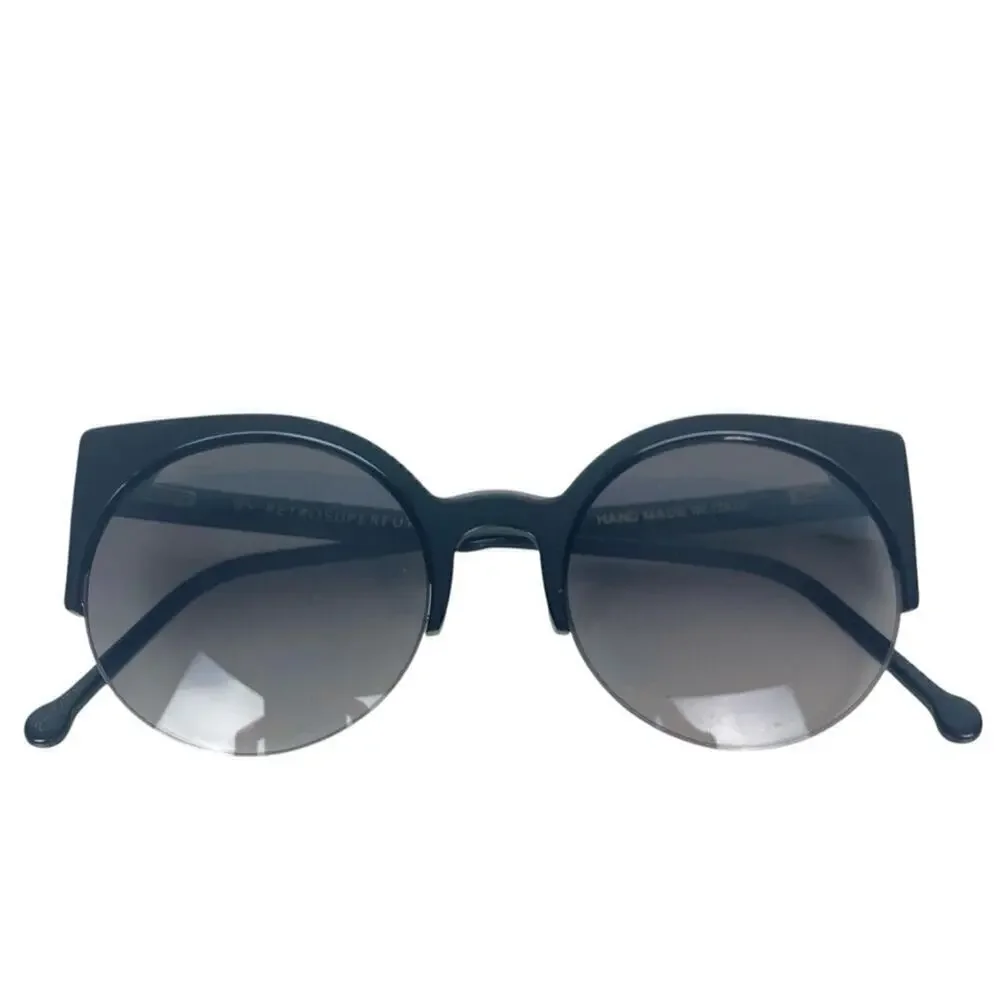 RetroSuperFuture Lucia Black Phv Sunglasses - $236.